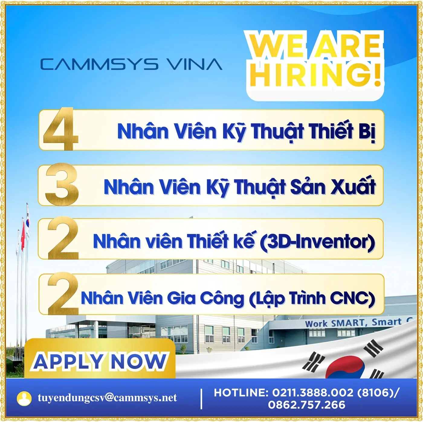 Phú thọ tuyển nhân viên kỹ thuật, thiết kế